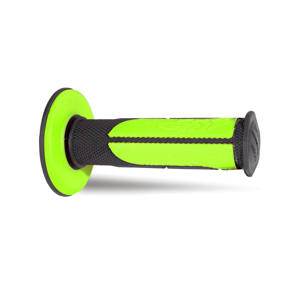 PRO GRIP HANDLEBAR GRIPS 798 BLACK/GREEN  GREEN