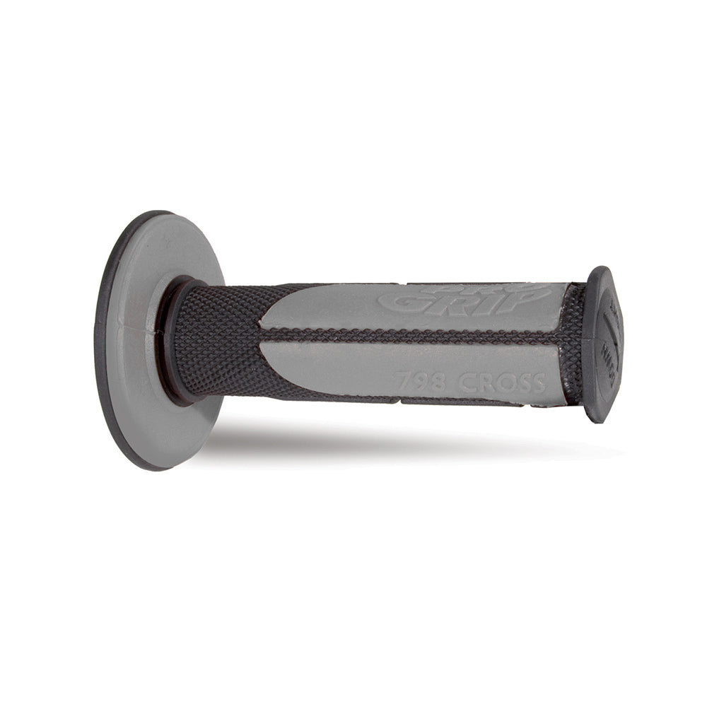 PRO GRIP HANDLEBAR GRIPS 798 BLACK/GREY  SILVER
