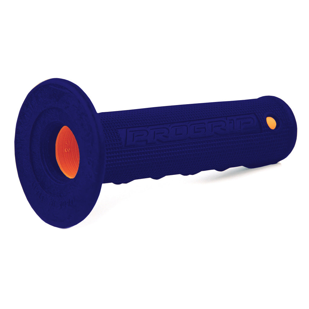 PRO GRIP HANDLEBAR GRIPS 799 ORANGE/BLUE  BLUE