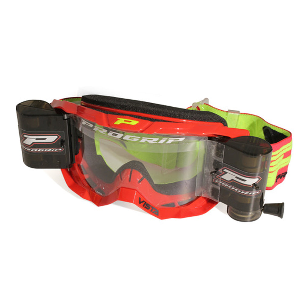 PRO GRIP VISTA ROLL OFF WVS 48MM GOGGLE RED  RED