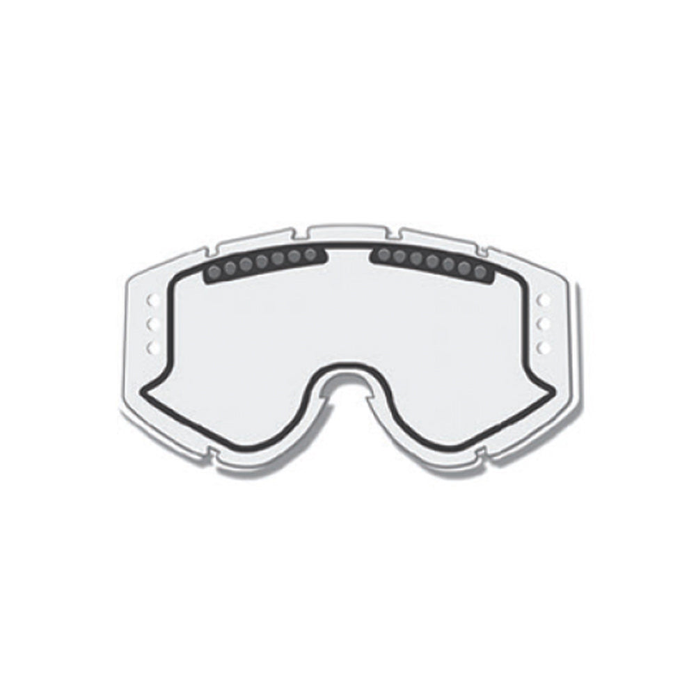 PRO GRIP PRO GRIP ROLL OFF DOUBLE LENS FOR ATZAKI/RIOT/VENOM CLEAR