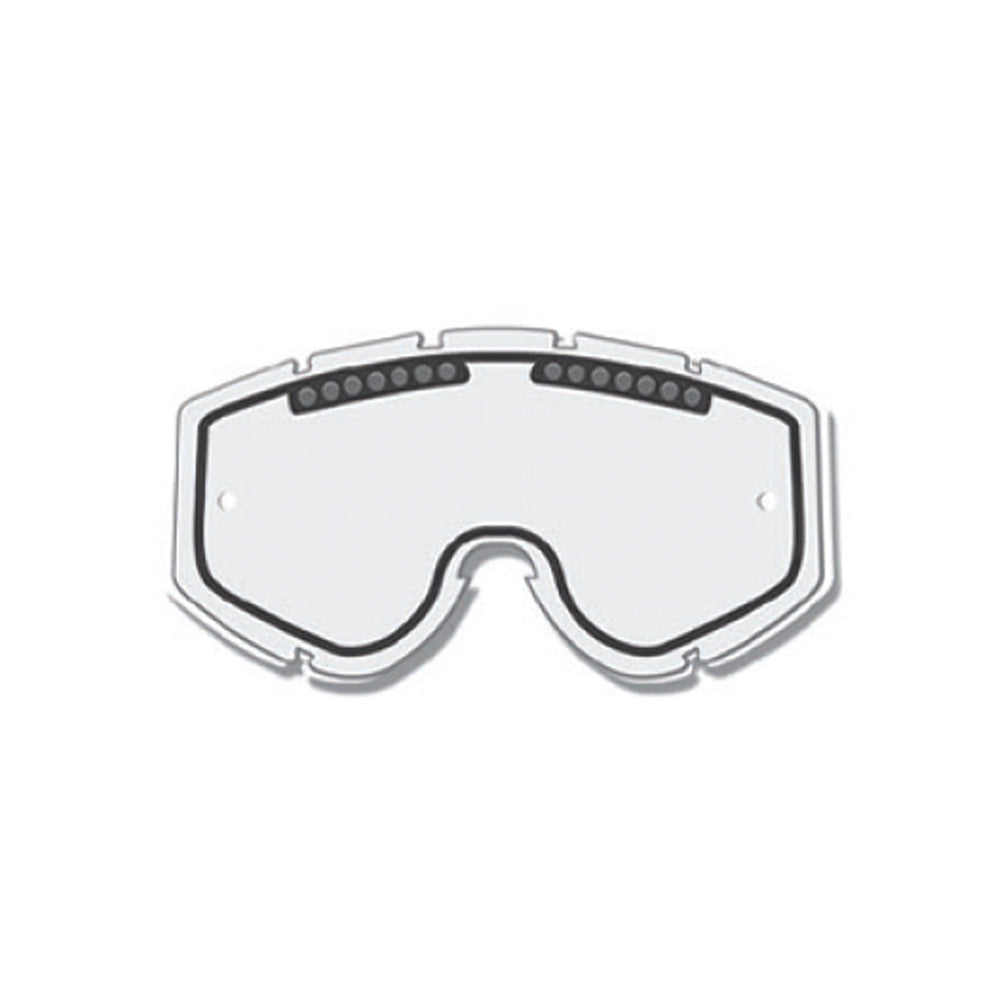 Pro Grip Pro Grip Tear Off Double Lens For Atzaki/Riot/Venom Clear  Clear