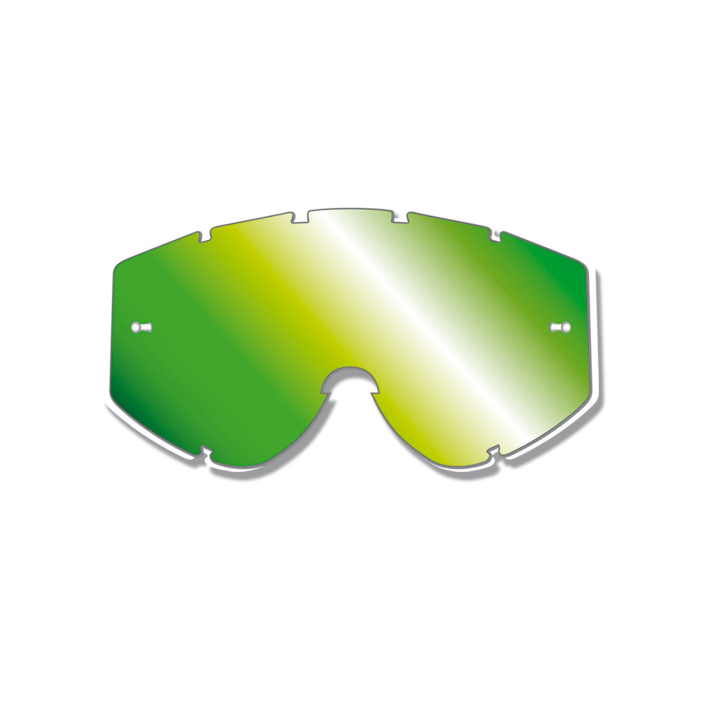 PRO GRIP PRO GRIP TEAR OFF LENS FOR ATZAKI/RIOT/VENOM MIRRORED GREEN  GREEN