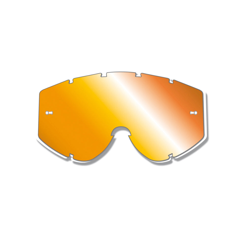 PRO GRIP PRO GRIP TEAR OFF LENS FOR ATZAKI/RIOT/VENOM MIRRORED ORANGE  ORANGE
