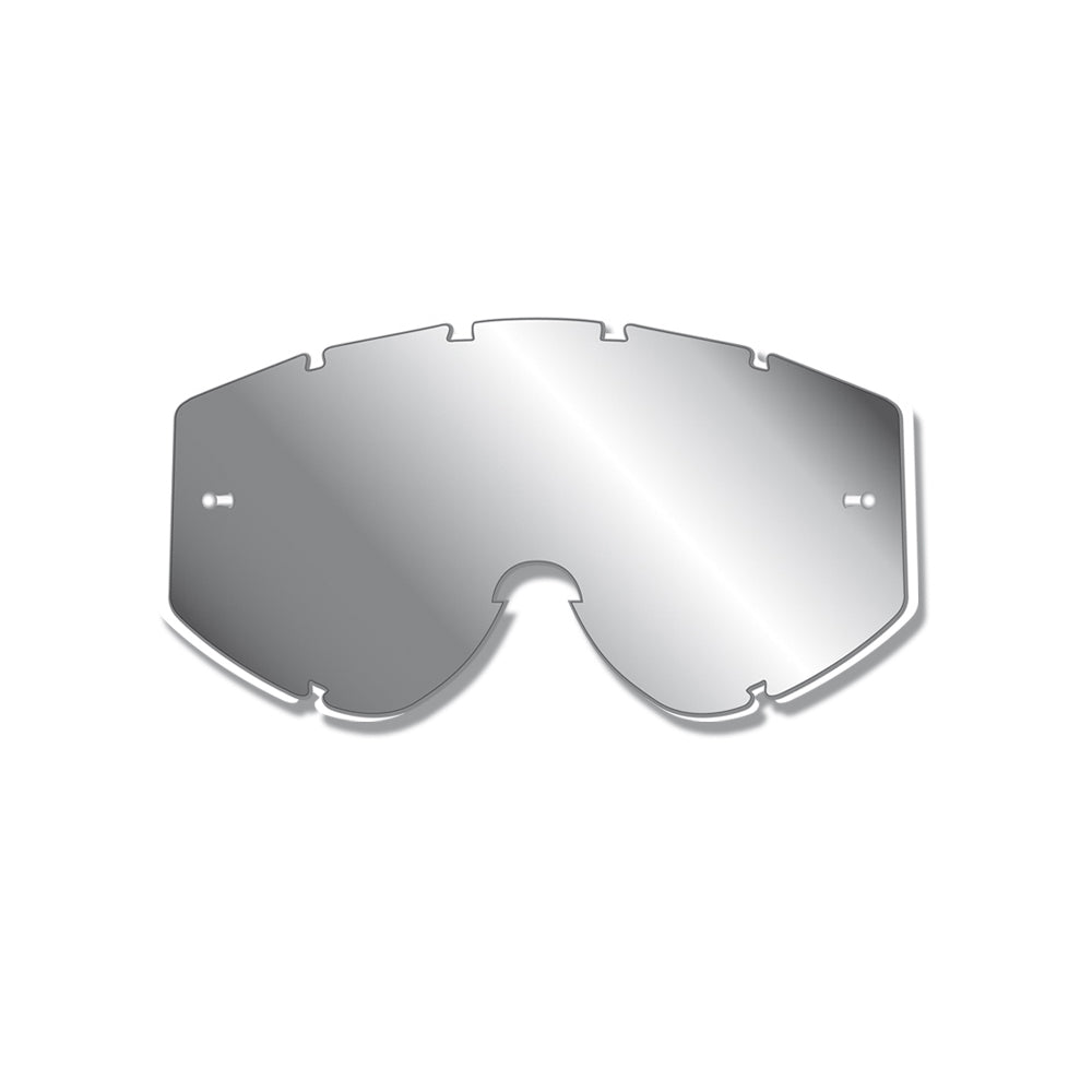 PRO GRIP PRO GRIP TEAR OFF LENS FOR ATZAKI/RIOT/VENOM MIRRORED SILVER  SILVER