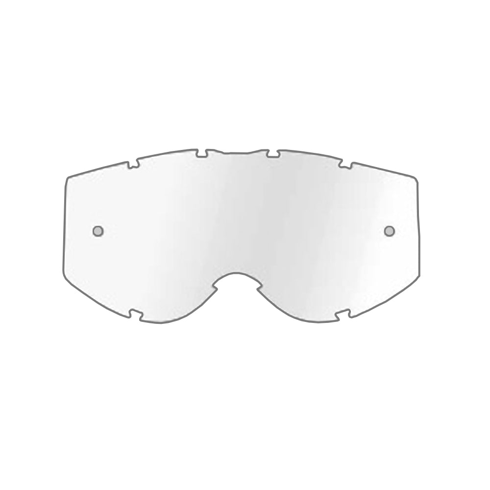 NOBRAND PRO GRIP TEAR OFF LENS HYDROPHOBIC FOR VISTA CLEAR  Clear 
