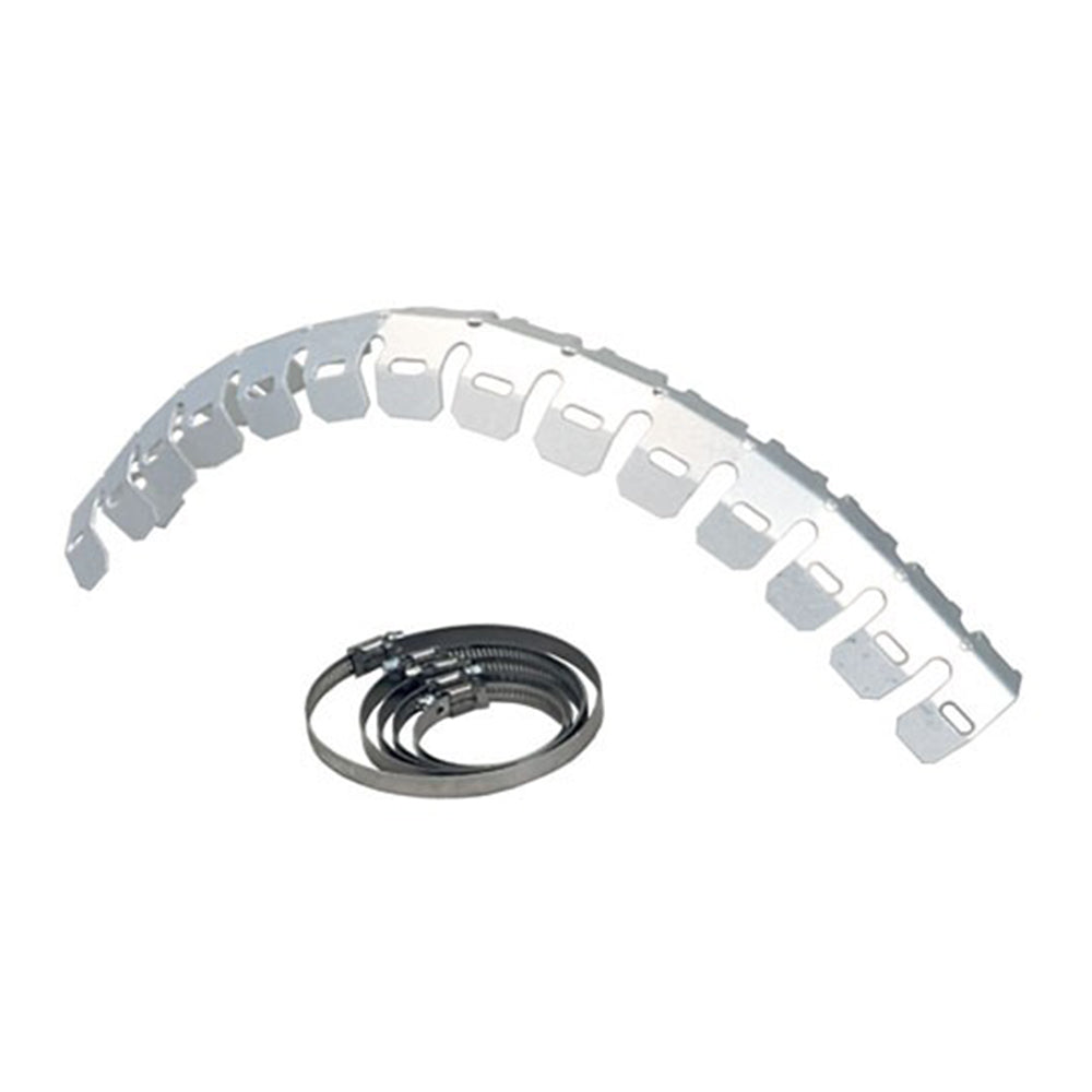 RACELINE PIPE GUARD 2-STROKE ALUMINIUM SILVER  SILVER