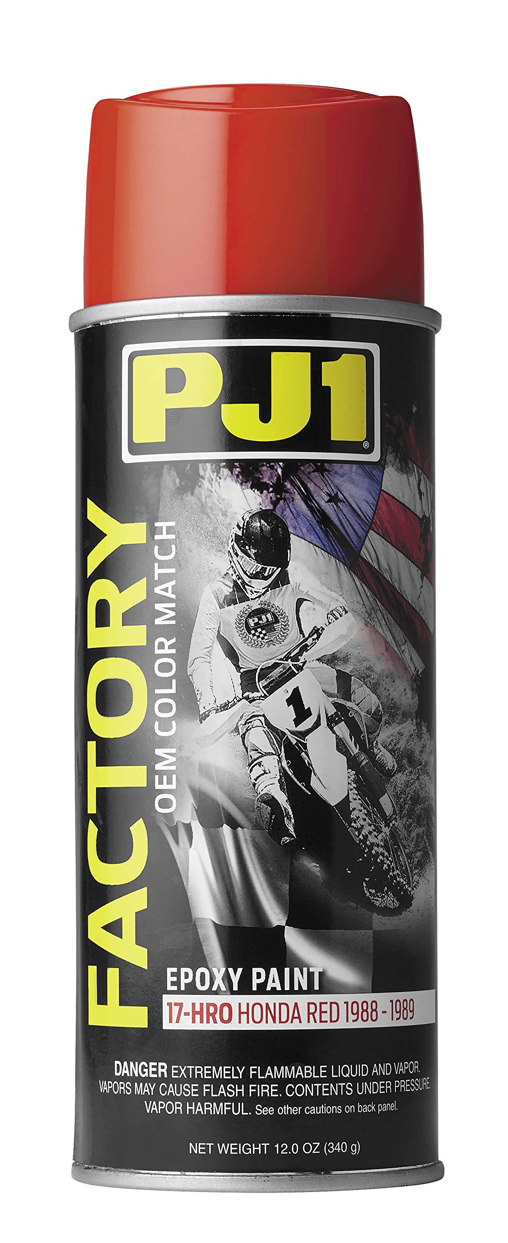 PJ1 Pj1 Honda Red Oem Colour 1988 - 1989, Epoxy Paint 340ml, Pj1 17-hro, Pj011011