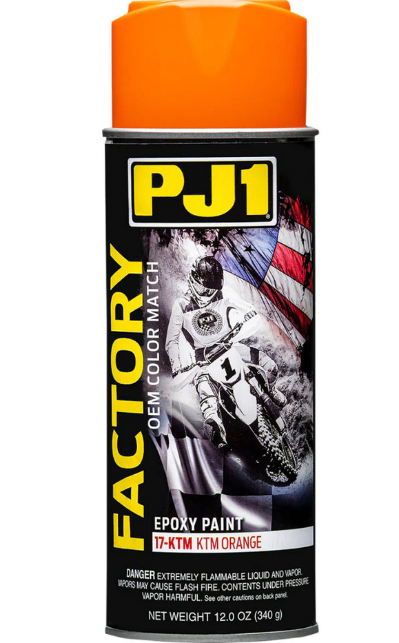 PJ1 Pj1 KTM Orange Oem Colour, Epoxy Paint 340ml, Pj1 17-KTM