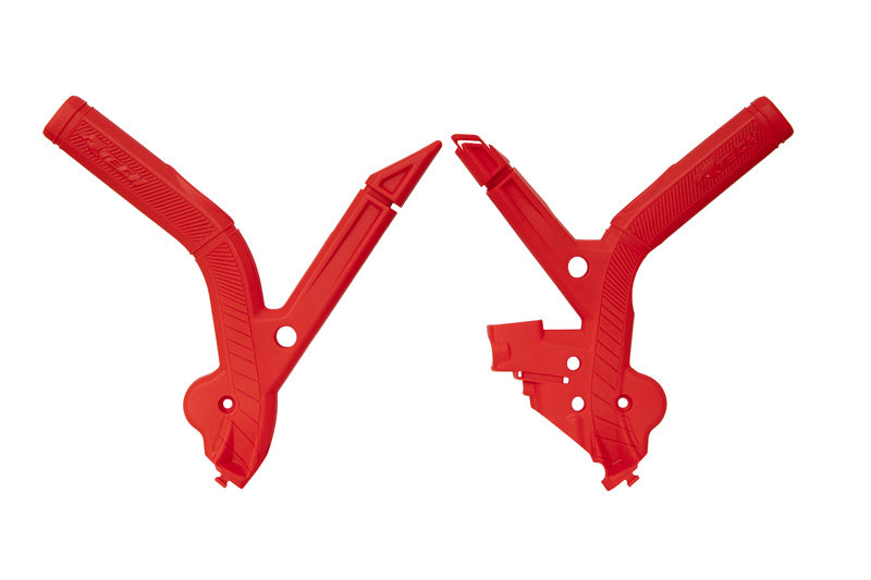 Rtech Plastics Grippy Frame Guard Beta Rx 2025 Red, R-tech R-prtbetrs003