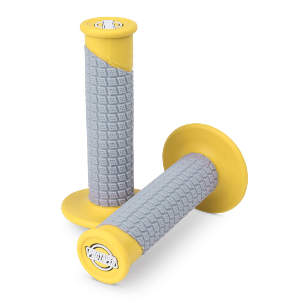PROTAPER HANDLEBAR GRIP CLAMP ON PILLOW TOP YELLOW/GREY  YELLOW