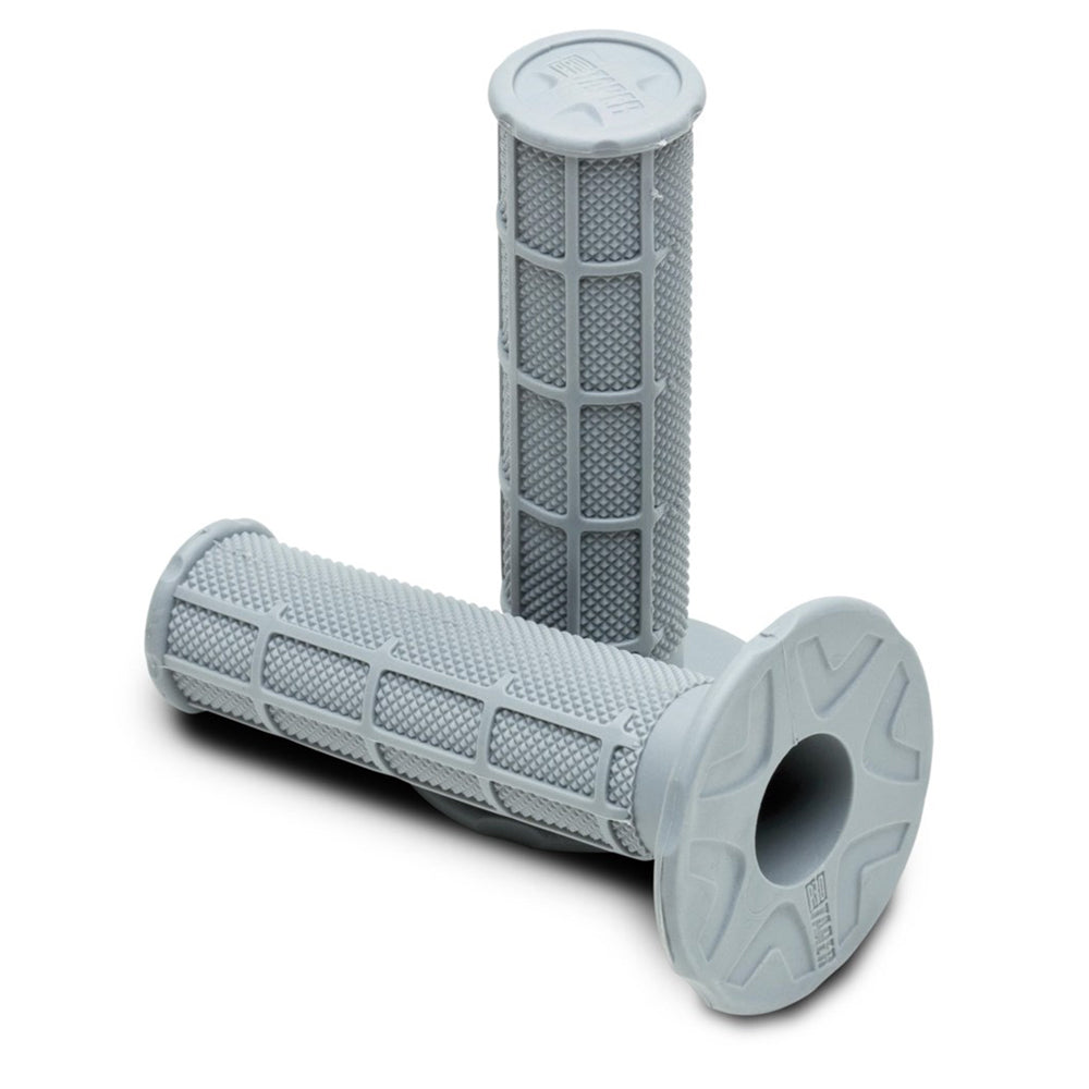 PROTAPER HANDLEBAR GRIP SYNERGY SINGLE DENSITY HALF WAFFLE GREY SOFT  GREY