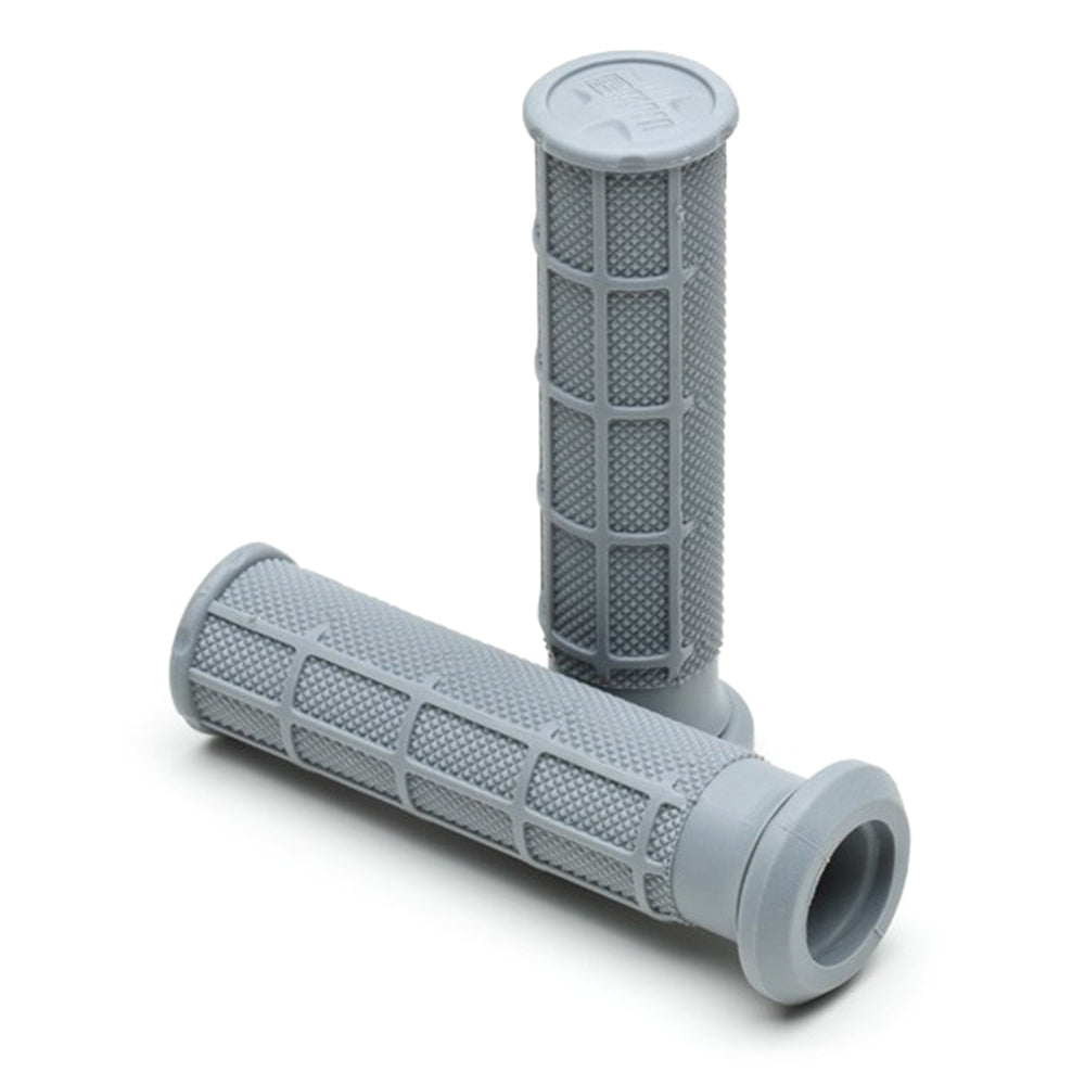PROTAPER HANDLEBAR GRIP SYNERGY SINGLE DENSITY HALF WAFFLE GREY SOFT ATV  GREY