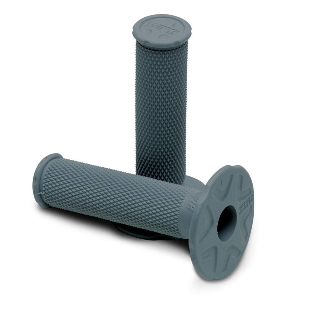 PROTAPER HANDLEBAR GRIP SYNERGY SINGLE DENSITY FULL DIAMOND GREY MEDIUM  GREY