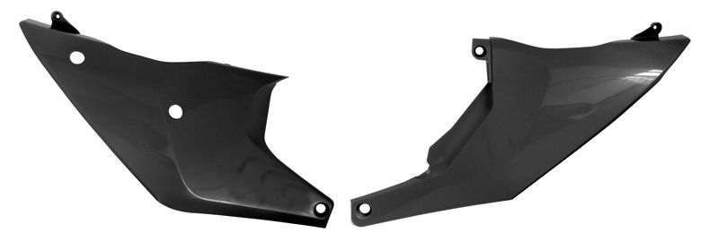 Rtech Plastics Side Panels 2023-24 TC/FC Husqvarna, Black, Rtech R-fihsqnr0023