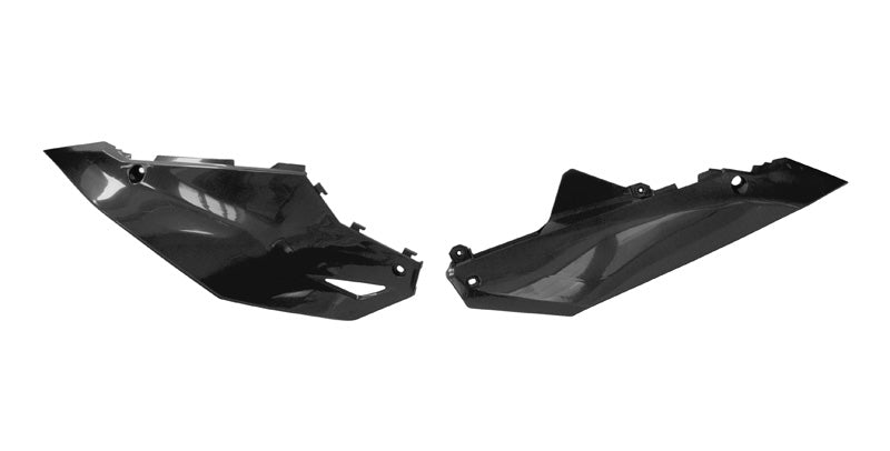 Rtech Plastics Side Panels Kawasaki KX 450 2024-2025 Black, R-tech R-fikxfnr0024