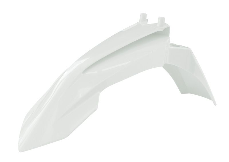 Rtech Plastics Front Fender White 2016-25 SX50, MC 50 2021-2023, Rtech R-paKTMbn0050