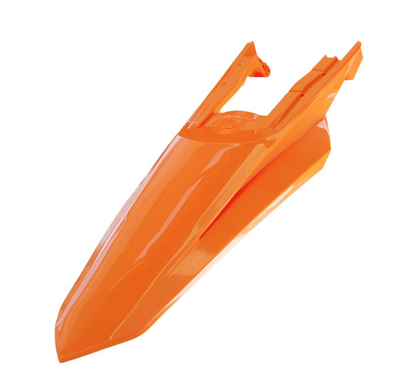 Rtech Plastics Rear Fender 2023-25 SX/SX-F KTM Orange, Rtech R-ppKTMar0023
