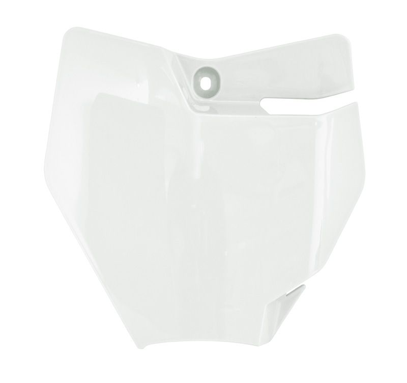 Rtech Plastics Front Plate 16-23 SX50 KTM, 21-23 MC50 Gasgas White, Rtech R-tbKTMbn0050