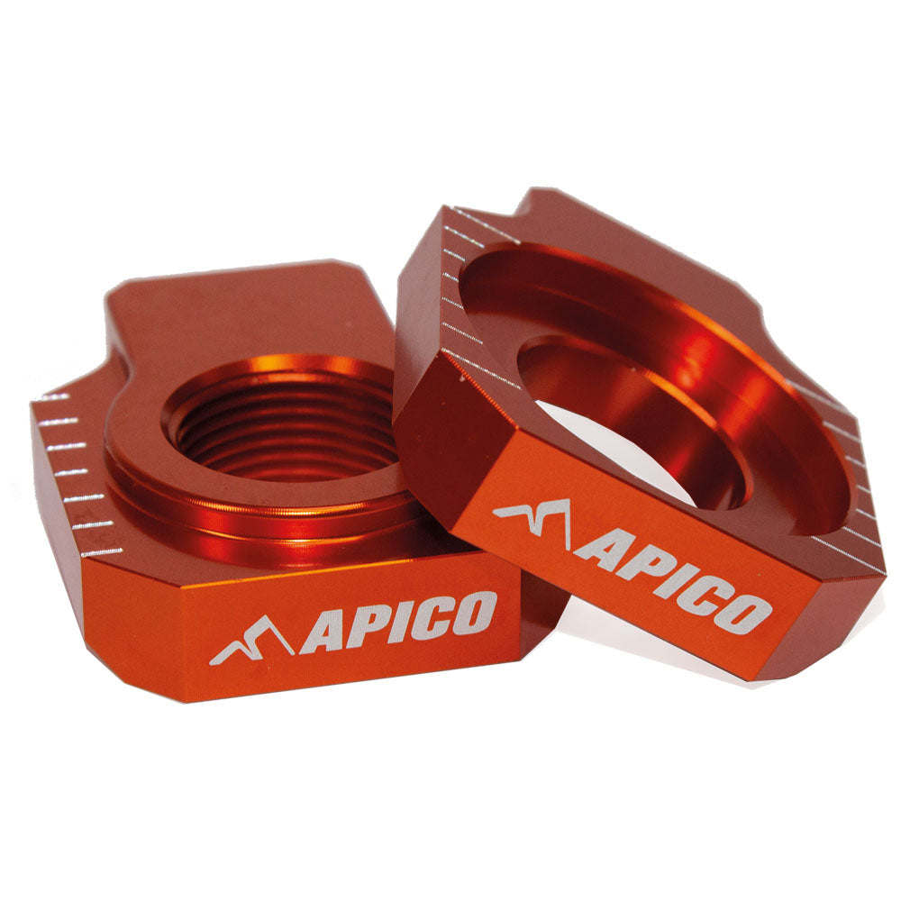 Apico Rear Axle Block KTM/HQV/GAS SX/SX-F/TC/FC125-450 23-25,  EXC/EXC-F/TE/FE150-501 24-25,  MC/MC-F/EC/EC-F 24-25