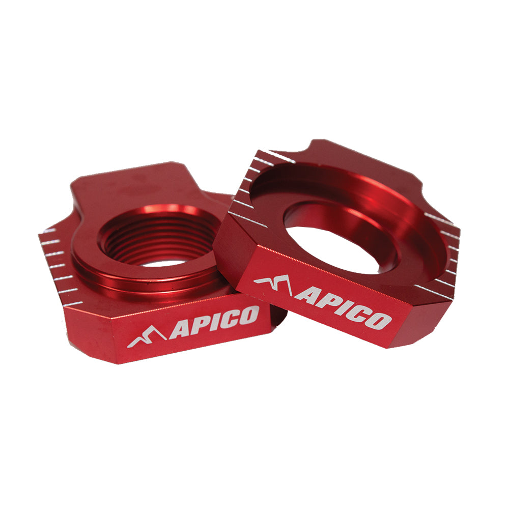 Apico Rear Axle Block KTM/HQV/GAS SX/SX-F/TC/FC125-450 23-25,  EXC/EXC-F/TE/FE150-501 24-25,  MC/MC-F/EC/EC-F 24-25