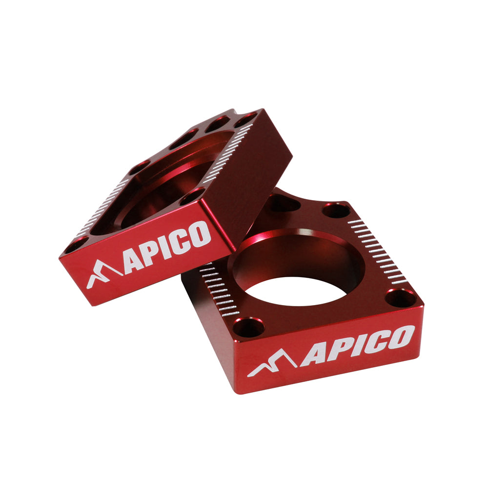 APICO REAR AXLE BLOCK HONDA CRF150R 07-25 RED