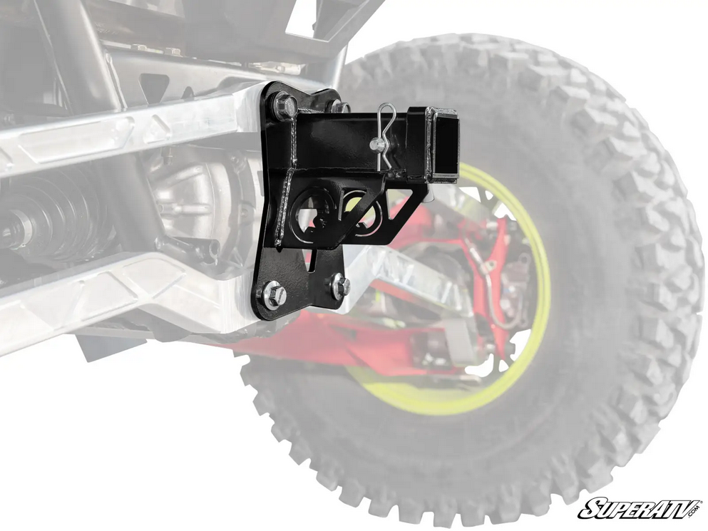 SuperATV Polaris Pro R Rear Hitch Receiver, Superatv Rh-p-pror-01