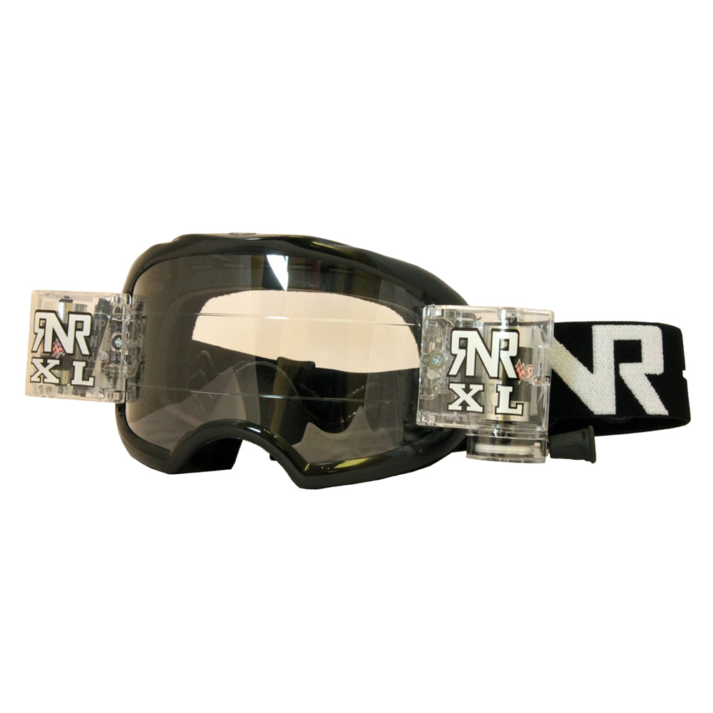 RIP N ROLL RNR COLOSSUS ROLL OFF GOGGLE BLACK  BLACK