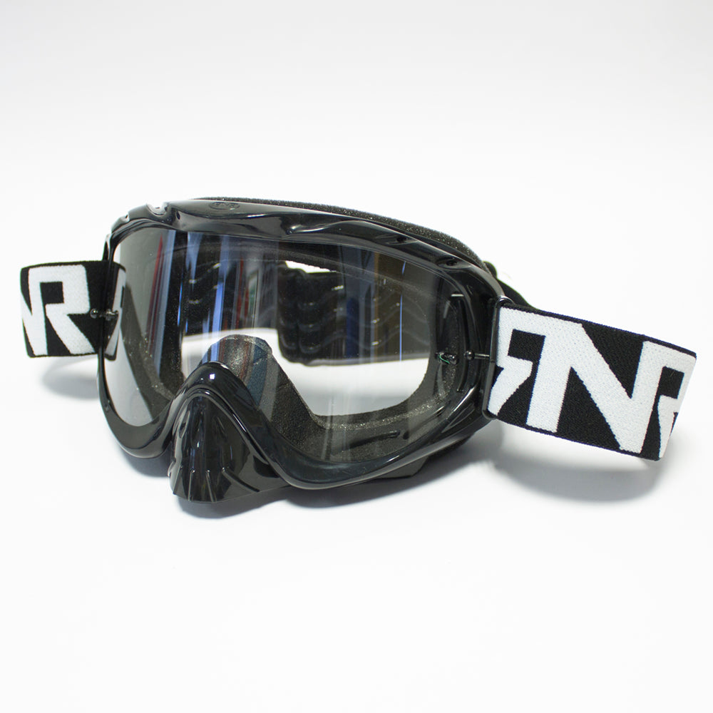 RIP N ROLL RNR HYBRID TEAR OFF GOGGLE BLACK  BLACK