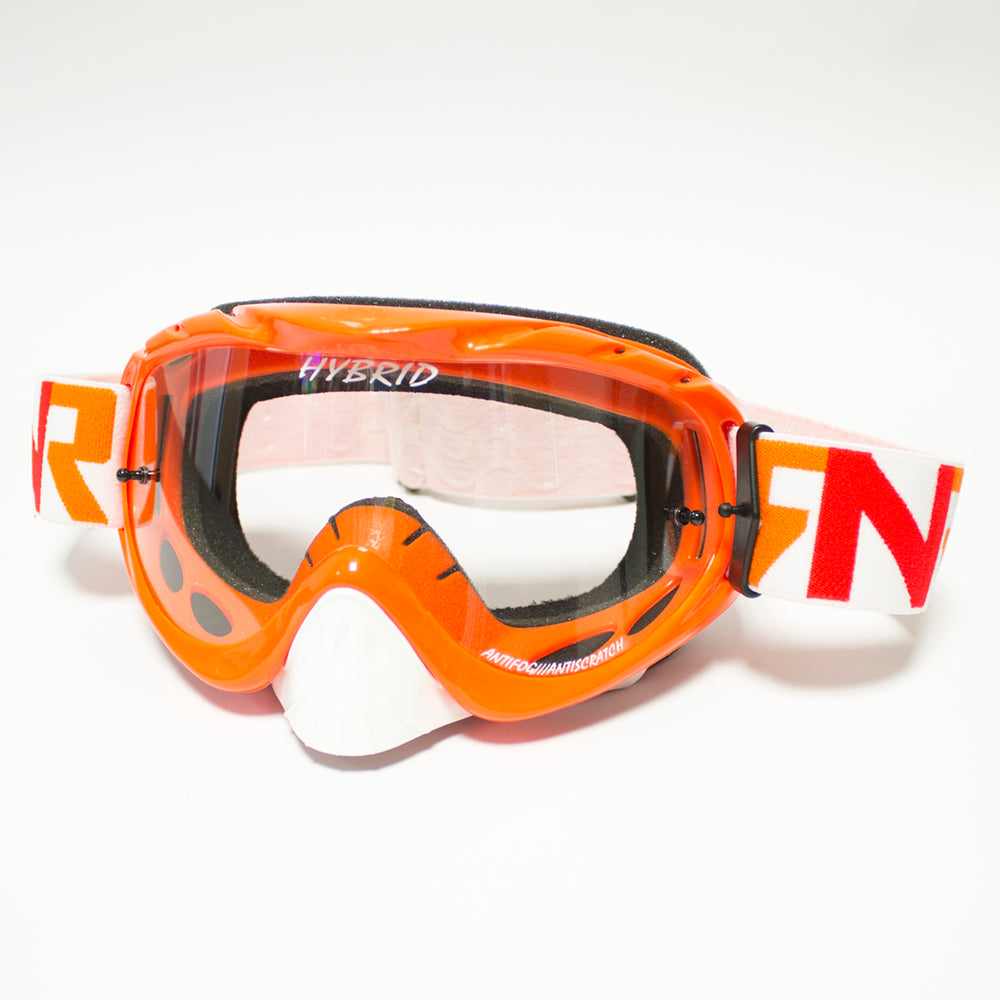 RIP N ROLL RNR HYBRID TEAR OFF GOGGLE SEVILLE ORANGE  ORANGE