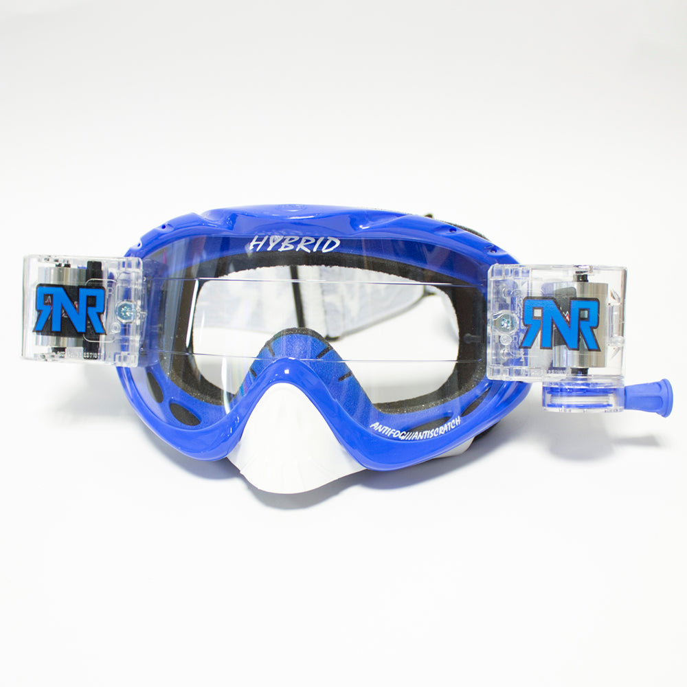 RIP N ROLL RNR HYBRID FULLY LOADED R/P GOGGLE NOBO BLUE  BLUE