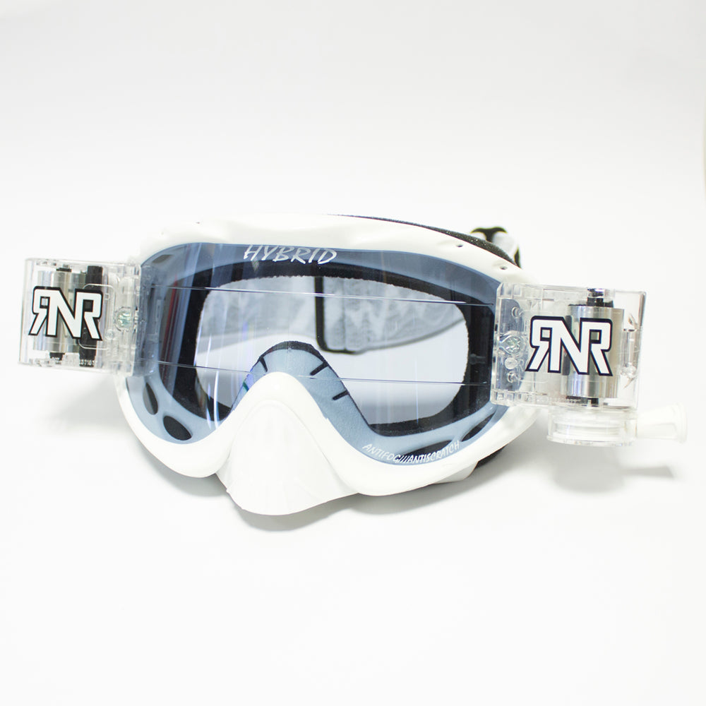 RIP N ROLL RNR HYBRID FULLY LOADED R/P GOGGLE WHITE  WHITE