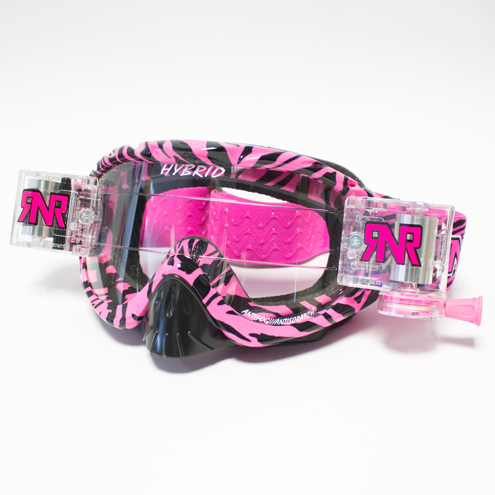 RIP N ROLL RNR HYBRID FULLY LOADED R/P GOGGLE WILD PINK  PINK