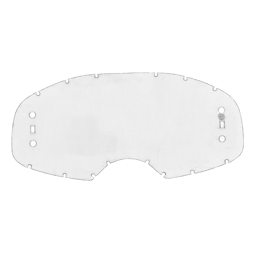 Rip N Roll RNR LENS RNR COLOSSUS V2 WVS 48MM CLEAR DRILLED/ ROLL OFF LENS NO STICK   