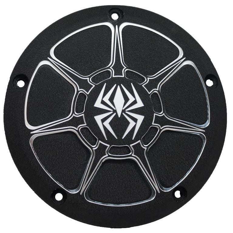 Rekluse Derby Cover Black Wrinkle 15-24 Indian Scout Rekluse Rms-0516002