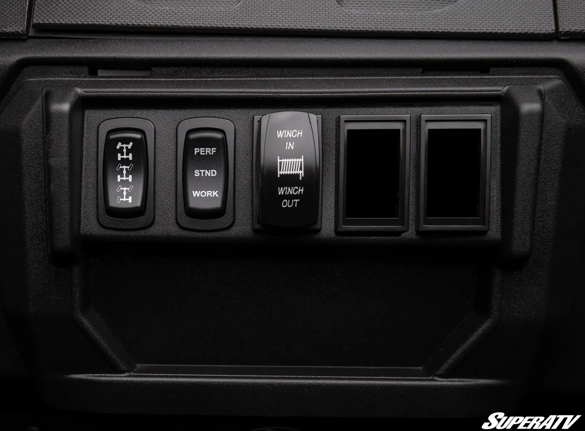 SuperATV Polaris Ranger Rocker Switch Adapters Roa-p-ran1k