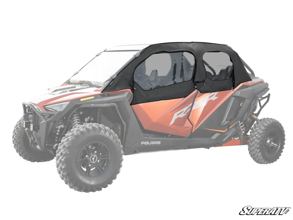SuperATV Polaris Pro XP, Turbo R 4 Seat Soft Cab Enclosure, Superatv Se-p-proxp4-001