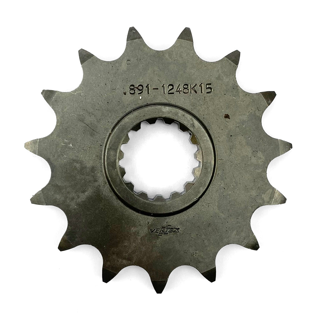 Vertex Front Sprocket 15t Steel, Vertex 891-1248k15, Jtf1901.15