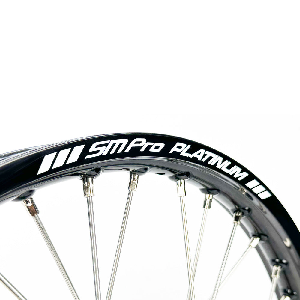 SM PRO PLATINUM WHEEL SET GASGAS EC/ECF 21-23 RED HUB BLACK RIM – Pro ...