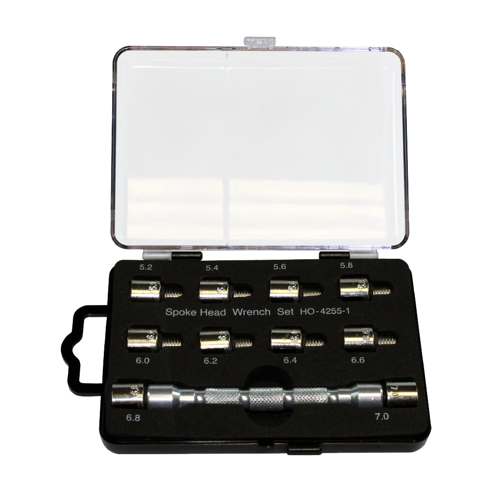 APICO SPOKE WRENCH 10PC BOX SET 5.2MM - 7.0MM  INC KTM