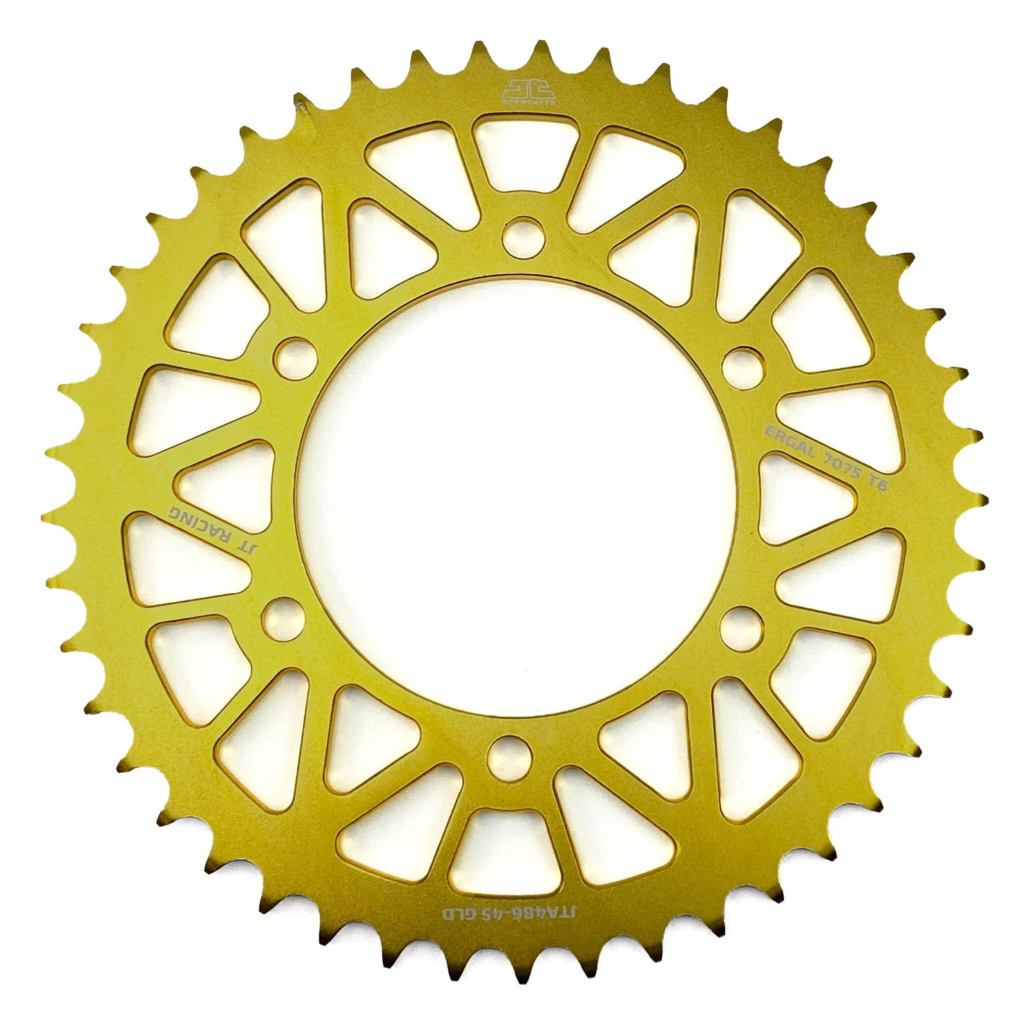 JT Rear Sprocket Alloy JTA486.45gld, Honda Road Jt