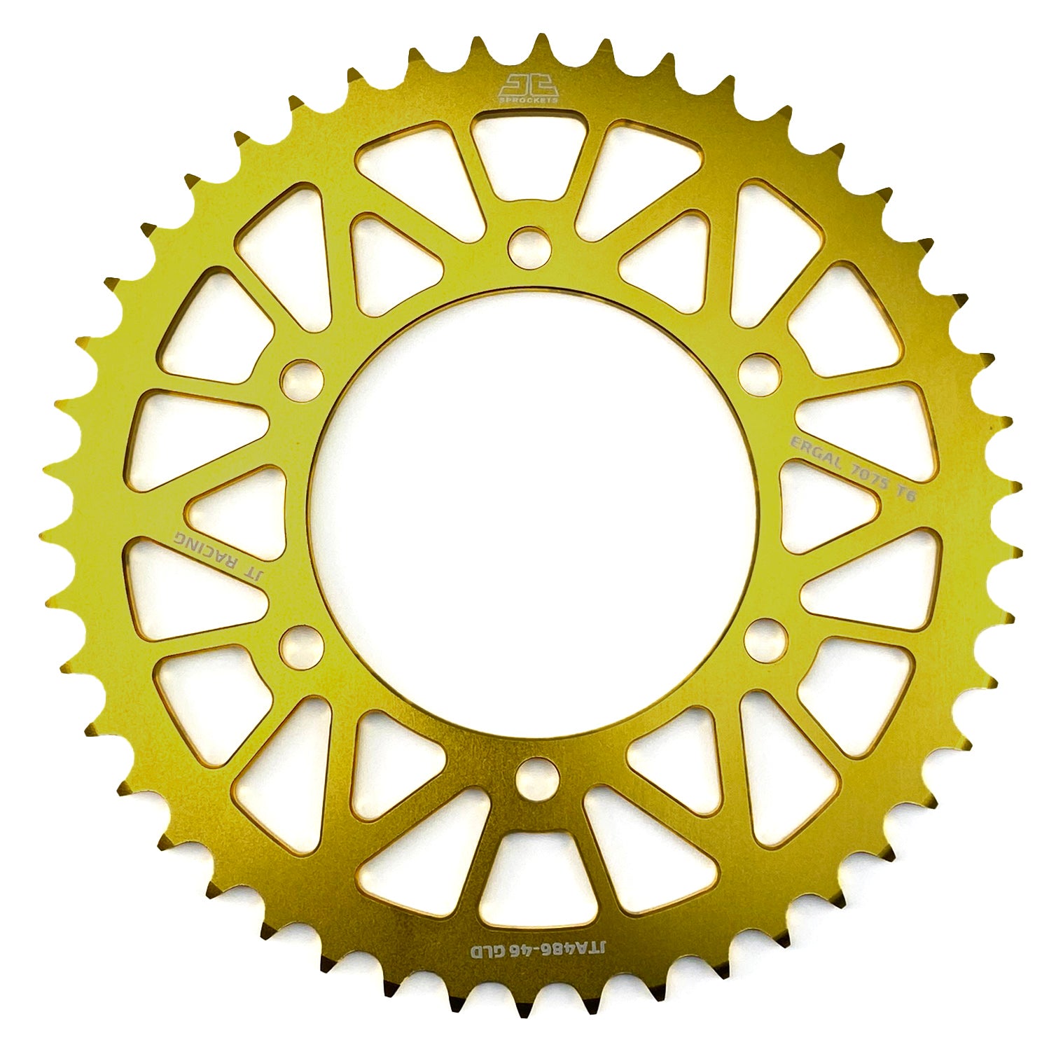 JT Rear Sprocket Alloy JTA486.46gld, Honda Road Jt