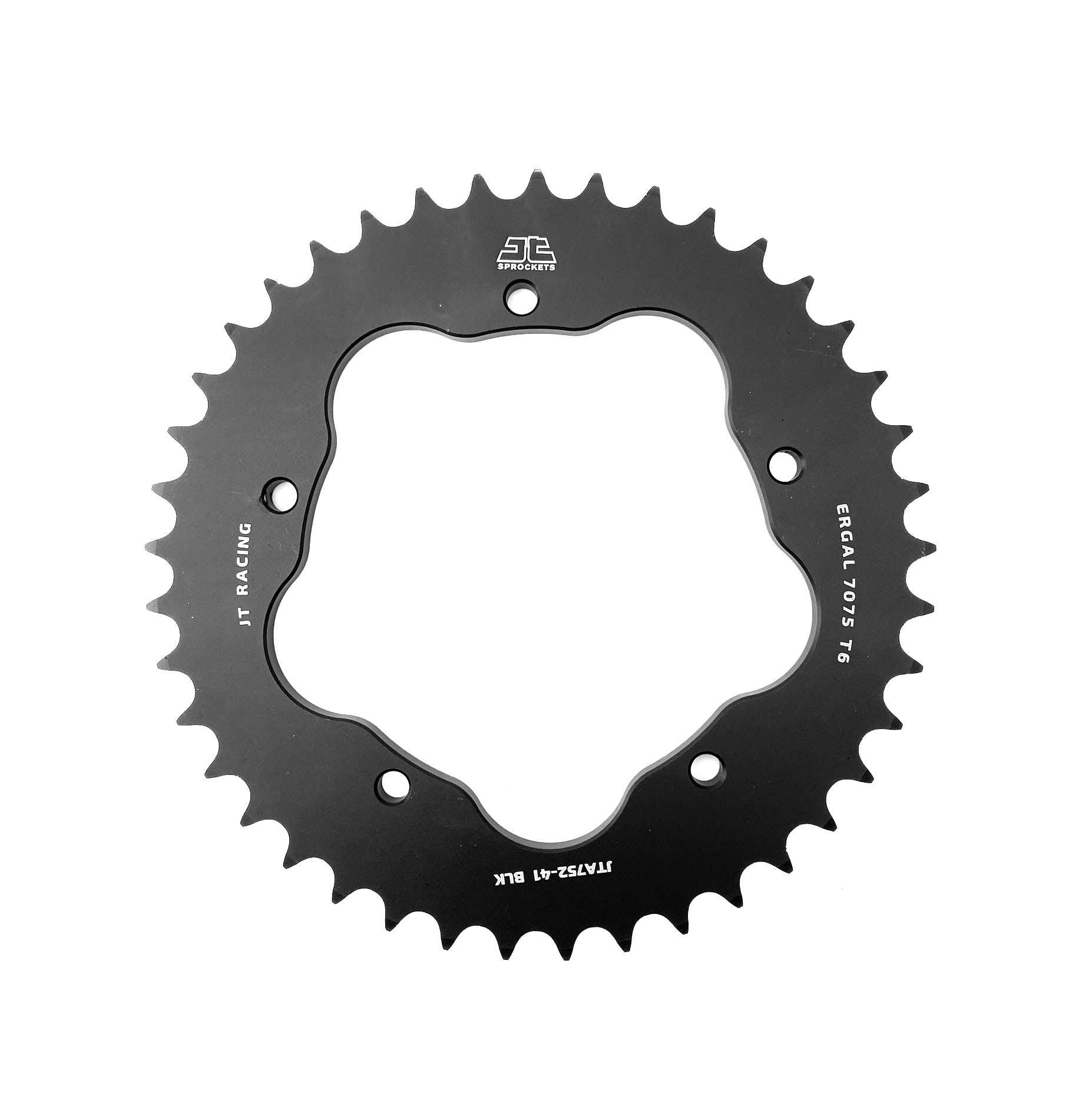 JT Rear Sprocket Alloy JTA752.41blk Black