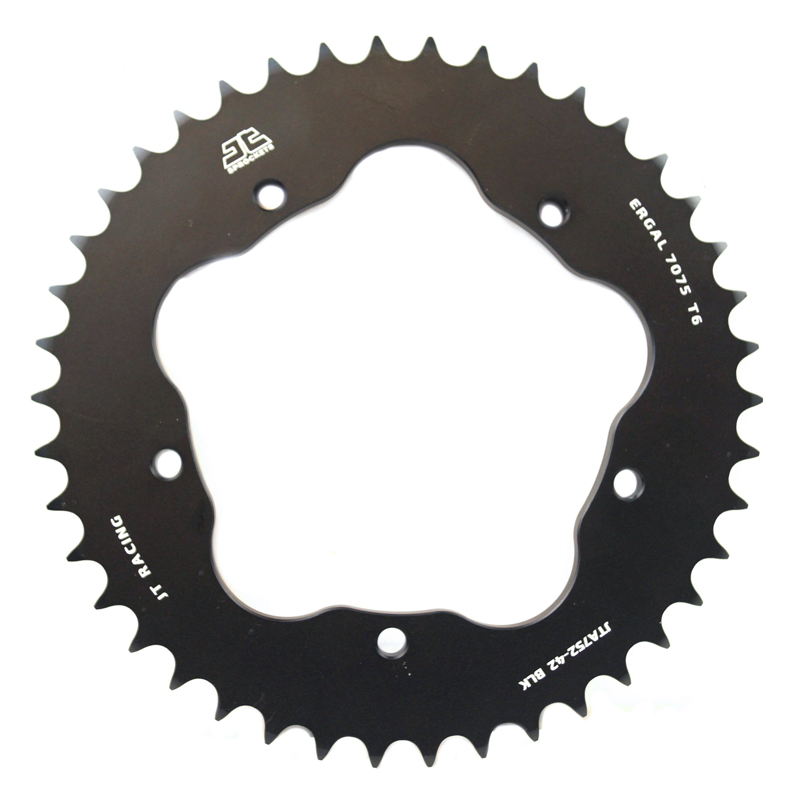 JT Rear Sprocket Alloy JTA752.42blk Black