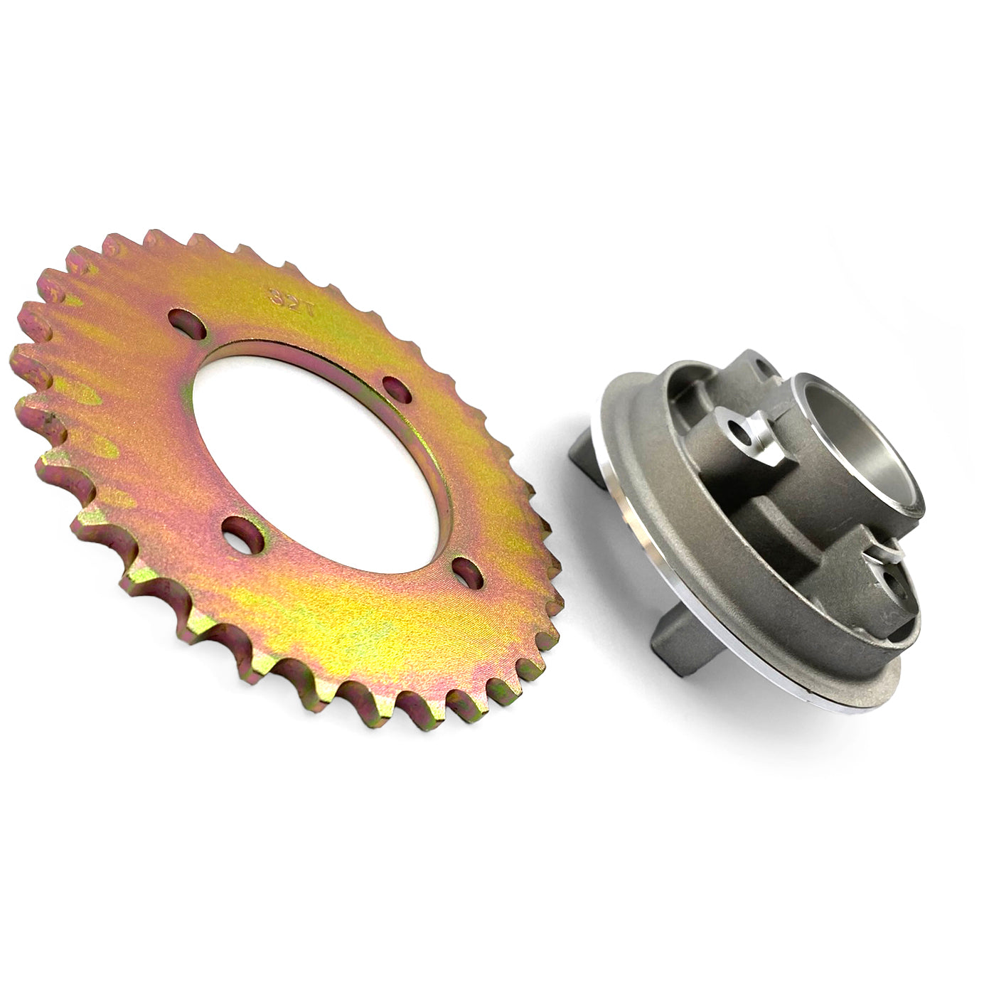 FIR Rear Sprocket & Hub Assembly 32t for Yamaha PW80 & Various Models
