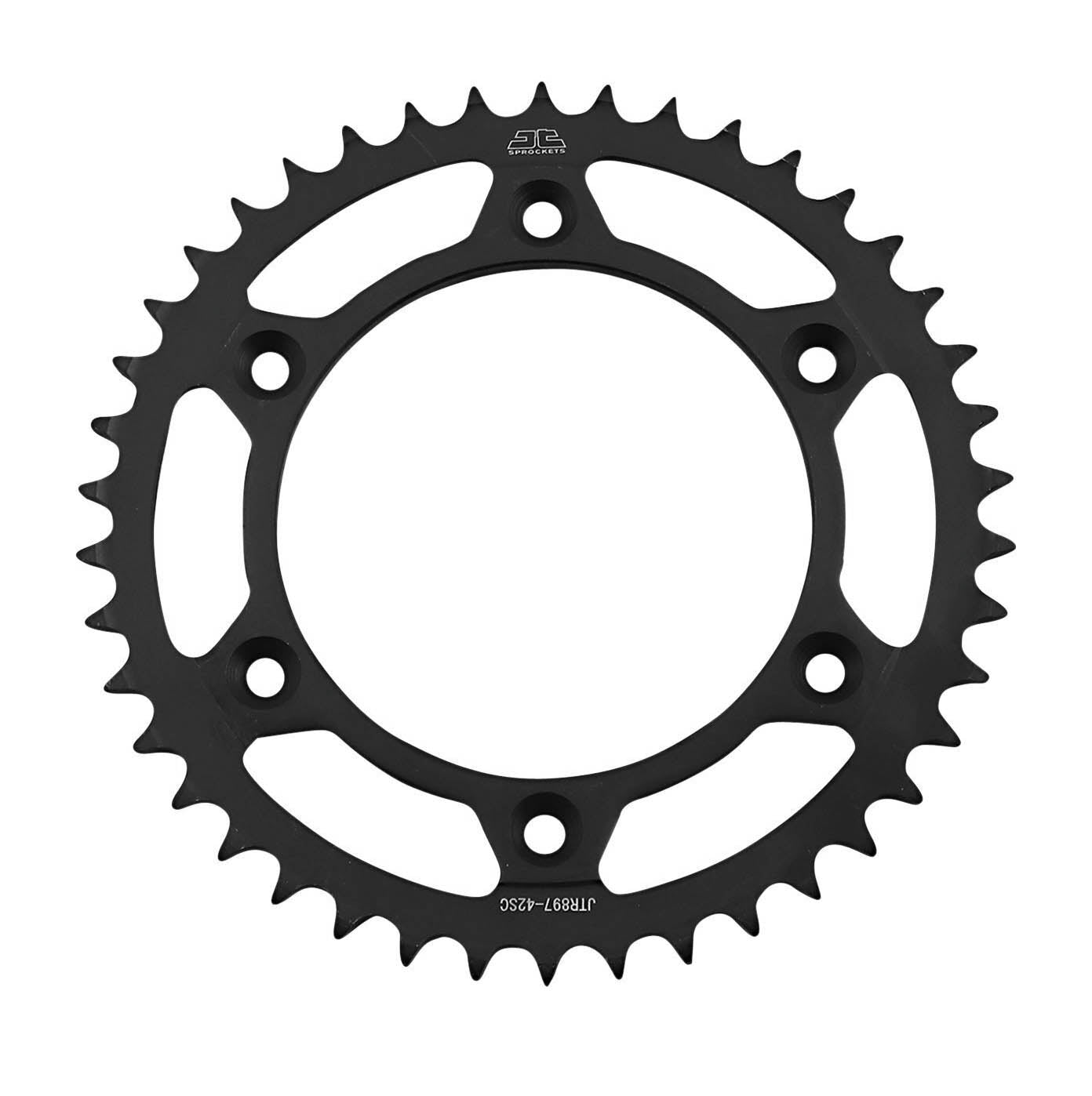 JT Rear Sprocket Steel JTR897.42sc, Lightweight Self-cleaning, Jtr89742, JTR897.42 SR897-42
