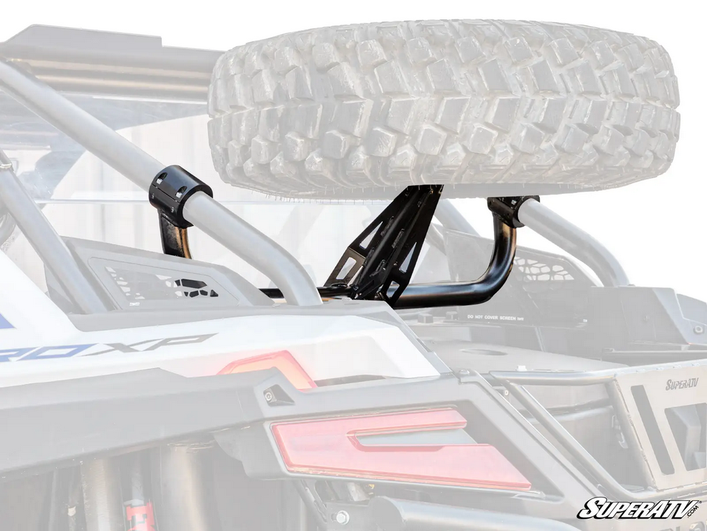 SuperATV Polaris Pro XP Spare Tire Carrier, Superatv Stc-p-proxp-01