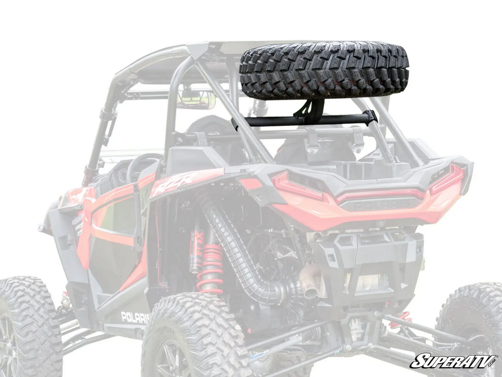 SuperATV Polaris XP Turbo Spare Tire Carrier, Superatv Stc-p-rzrxpts-00