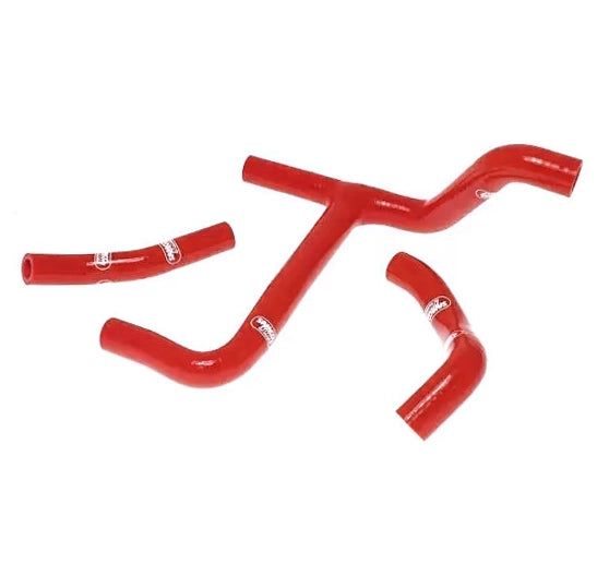 Samco Sport Coolant Hose 3 Piece Kit Red 2010 Suzuki 250 RM Z Samco Sport Suz-37-rd