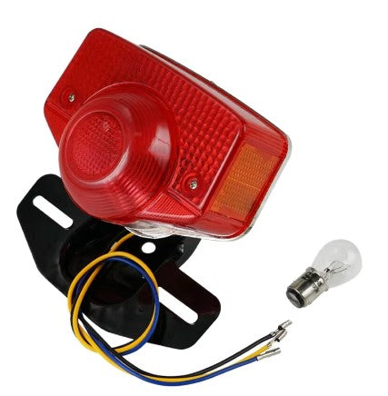 Dirt Racing Taillight & Bracket Assembly Honda C Cl Cb Ct S Ss 70 90 100 125 175 33701 33700